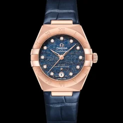 29 mm, Sedna™‑Gold mit Lederarmband