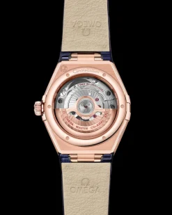 29 mm, Sedna™‑Gold mit Lederarmband