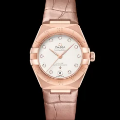 29 mm, Sedna™‑Gold mit Lederarmband