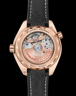 39,5 mm, Sedna™‑Gold mit Lederarmband mit Innenseite aus Kautschuk
