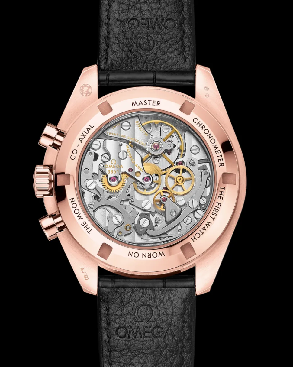 42 mm, Sedna™‑Gold mit Lederarmband