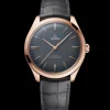 40 mm, Sedna™‑Gold mit Lederarmband