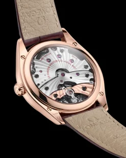 40 mm, Sedna™‑Gold mit Lederarmband