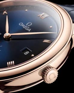 41 mm, Sedna™‑Gold mit Lederarmband