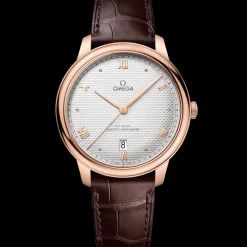 40 mm, Sedna™‑Gold mit Lederarmband