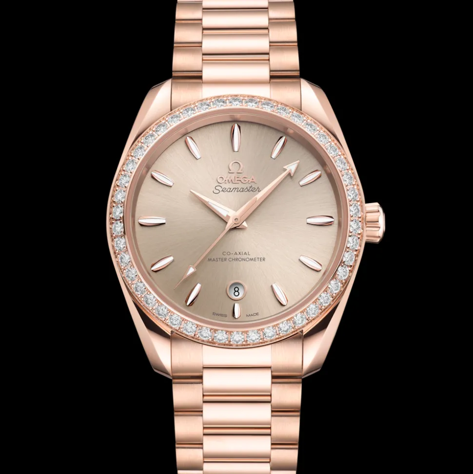 38 mm, Sedna™‑Gold mit Sedna™‑Goldband