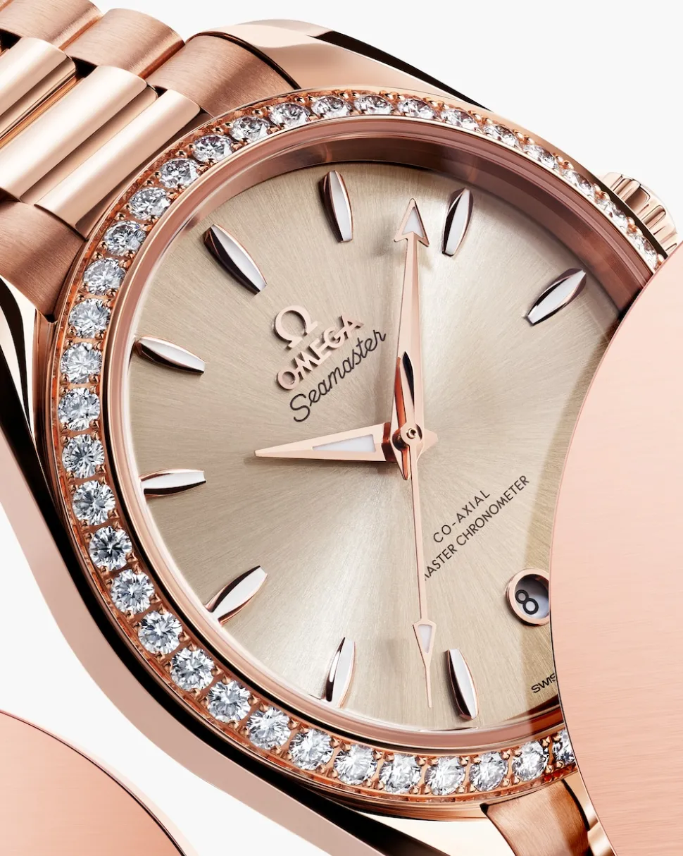 38 mm, Sedna™‑Gold mit Sedna™‑Goldband