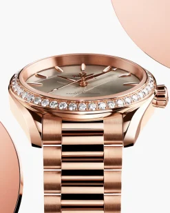 38 mm, Sedna™‑Gold mit Sedna™‑Goldband