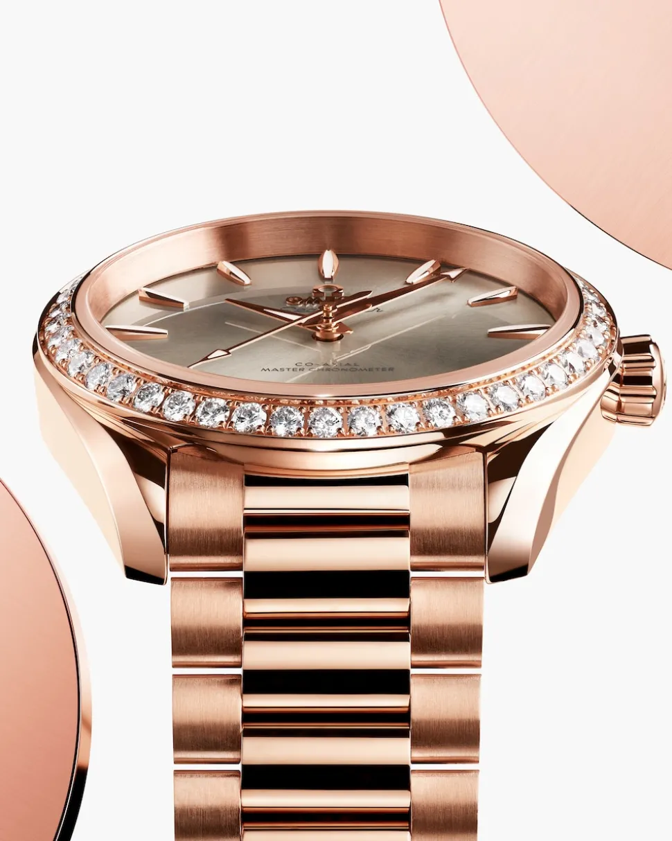 38 mm, Sedna™‑Gold mit Sedna™‑Goldband