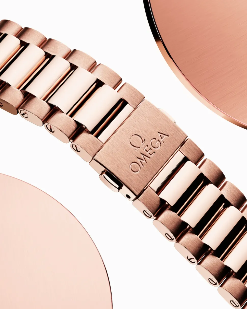 38 mm, Sedna™‑Gold mit Sedna™‑Goldband