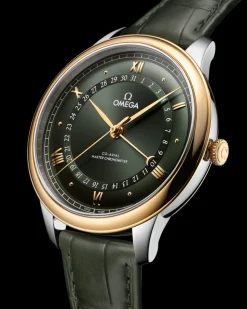 42 mm, Stahl ‑ Gelbgold mit Alligator