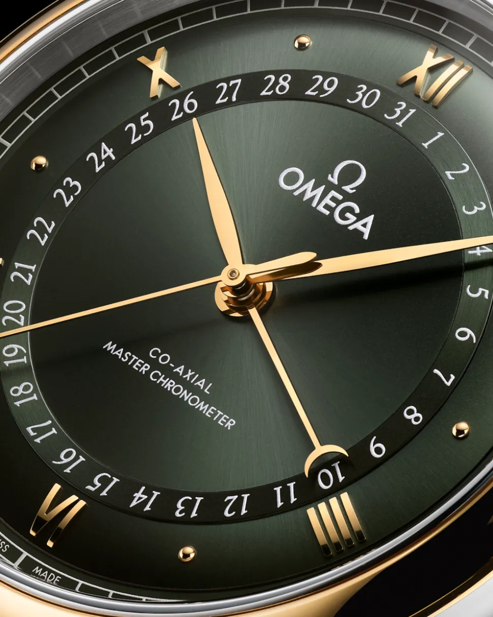 42 mm, Stahl ‑ Gelbgold mit Alligator