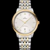 40 mm, Stahl ‑ Gelbgold mit Gelbgoldband