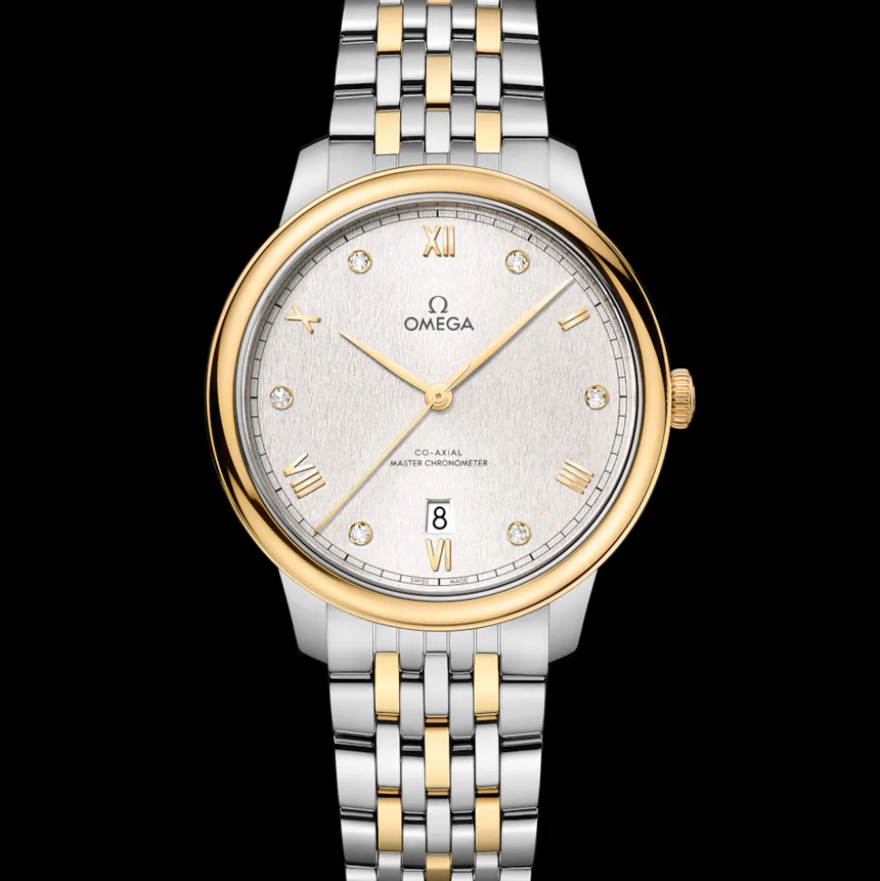40 mm, Stahl ‑ Gelbgold mit Gelbgoldband