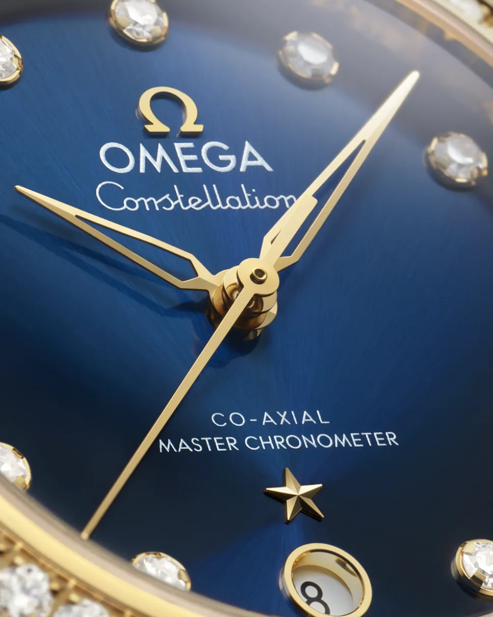 36 mm, Stahl ‑ Gelbgold mit Lederarmband