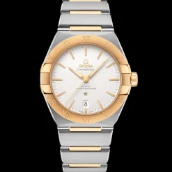 39 mm, Stahl ‑ Gelbgold mit Stahl‑ und Gelbgoldband