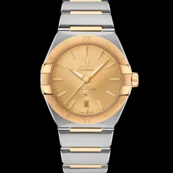 39 mm, Stahl ‑ Gelbgold mit Stahl‑ und Gelbgoldband