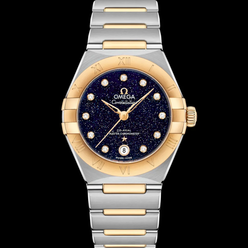 29 mm, Stahl ‑ Gelbgold mit Stahl‑ und Gelbgoldband