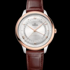 42 mm, Stahl ‑ Sedna™‑Gold mit Alligator
