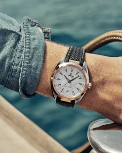 41 mm, Stahl ‑ Sedna™‑Gold mit Kautschukband