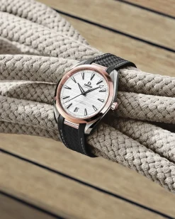 41 mm, Stahl ‑ Sedna™‑Gold mit Kautschukband