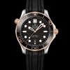 42 mm, Stahl ‑ Sedna™‑Gold mit Kautschukband