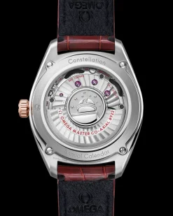 41 mm, Stahl ‑ Sedna™‑Gold mit Lederarmband