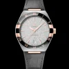 41 mm, Stahl ‑ Sedna™‑Gold mit Lederarmband