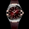41 mm, Stahl ‑ Sedna™‑Gold mit Lederarmband