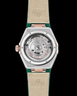 29 mm, Stahl ‑ Sedna™‑Gold mit Lederarmband