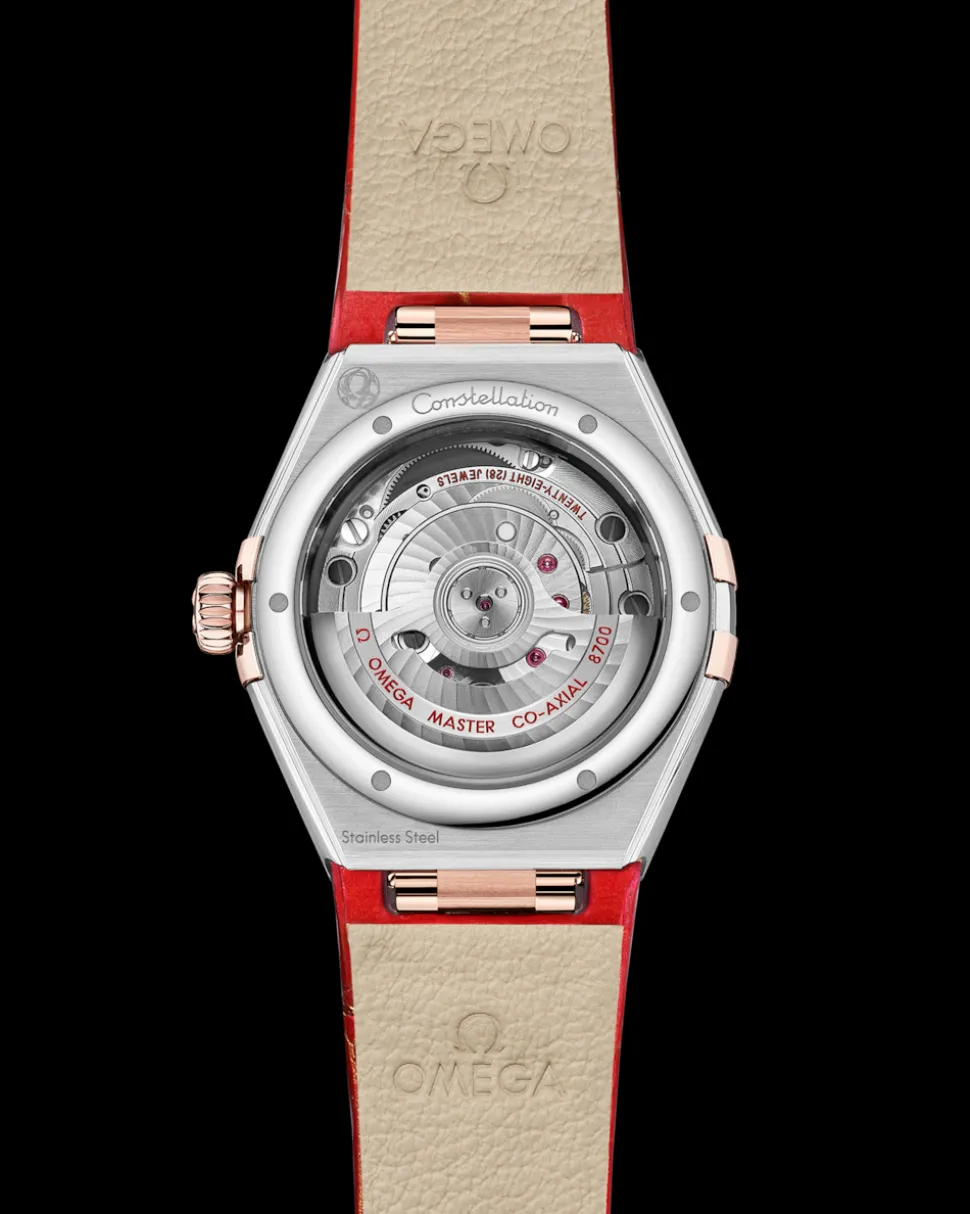 29 mm, Stahl ‑ Sedna™‑Gold mit Lederarmband