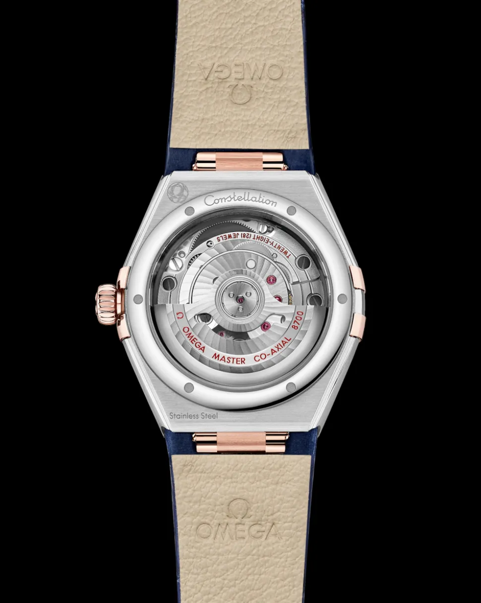 29 mm, Stahl ‑ Sedna™‑Gold mit Lederarmband
