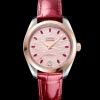 34 mm, Stahl ‑ Sedna™‑Gold mit Lederarmband