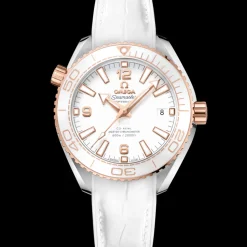 39,5 mm, Stahl ‑ Sedna™‑Gold mit Lederarmband mit Innenseite aus Kautschuk