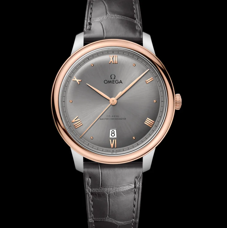 40 mm, Stahl ‑ Sedna™‑Gold mit Lederarmband