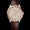 40 mm, Stahl ‑ Sedna™‑Gold mit Lederarmband