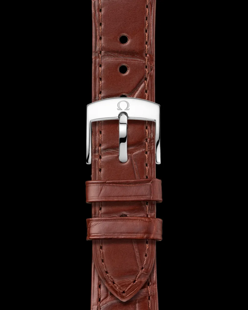 40 mm, Stahl ‑ Sedna™‑Gold mit Lederarmband