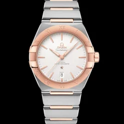39 mm, Stahl ‑ Sedna™‑Gold mit Stahl‑ und Sedna™‑Goldband