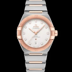 39 mm, Stahl ‑ Sedna™‑Gold mit Stahl‑ und Sedna™‑Goldband