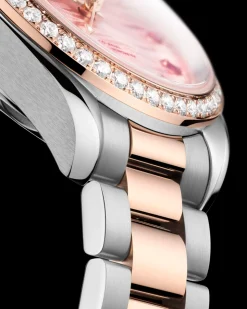 34 mm, Stahl ‑ Sedna™‑Gold mit Stahl‑ und Sedna™‑Goldband