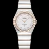 28 mm, Stahl ‑ Sedna™‑Gold mit Stahl‑ und Sedna™‑Goldband