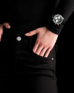 38 mm, Stahl mit Alligator