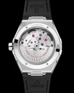 41 mm, Stahl mit Kautschukband