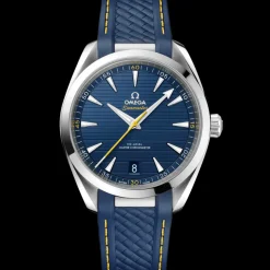41 mm, Stahl mit Kautschukband