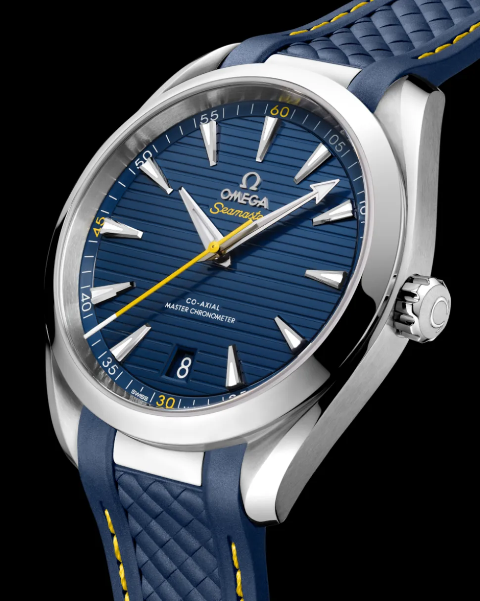 41 mm, Stahl mit Kautschukband