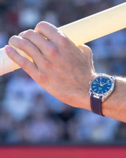 41 mm, Stahl mit Kautschukband