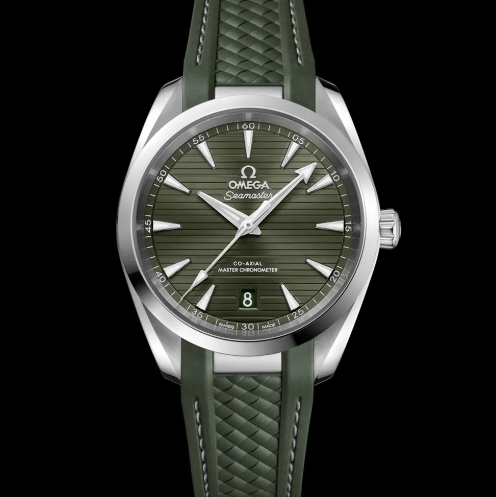 38 mm, Stahl mit Kautschukband