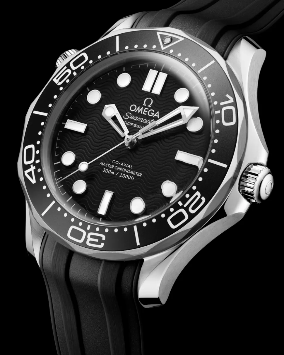 42 mm, Stahl mit Kautschukband