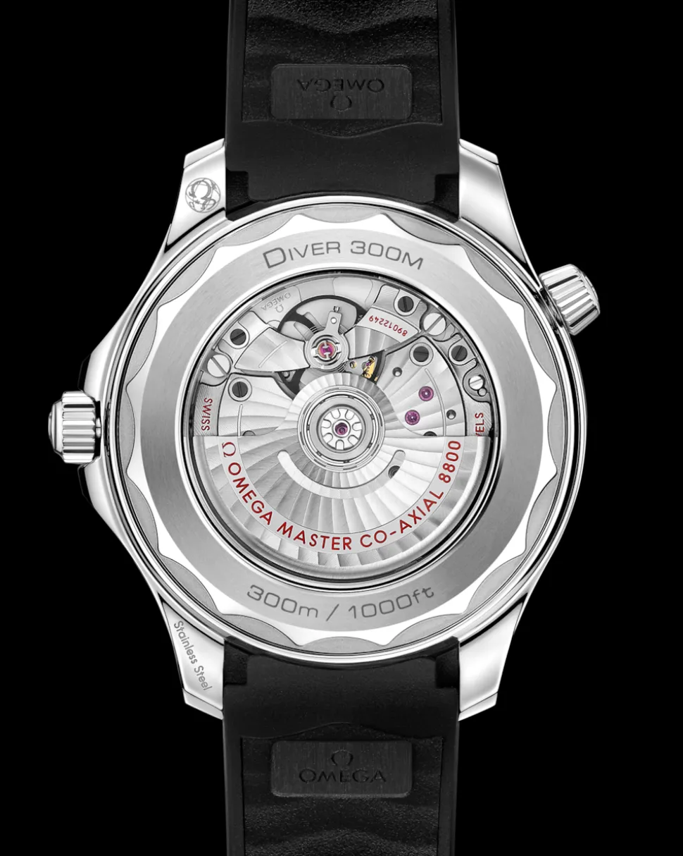 42 mm, Stahl mit Kautschukband