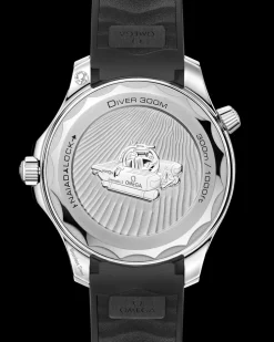 42 mm, Stahl mit Kautschukband